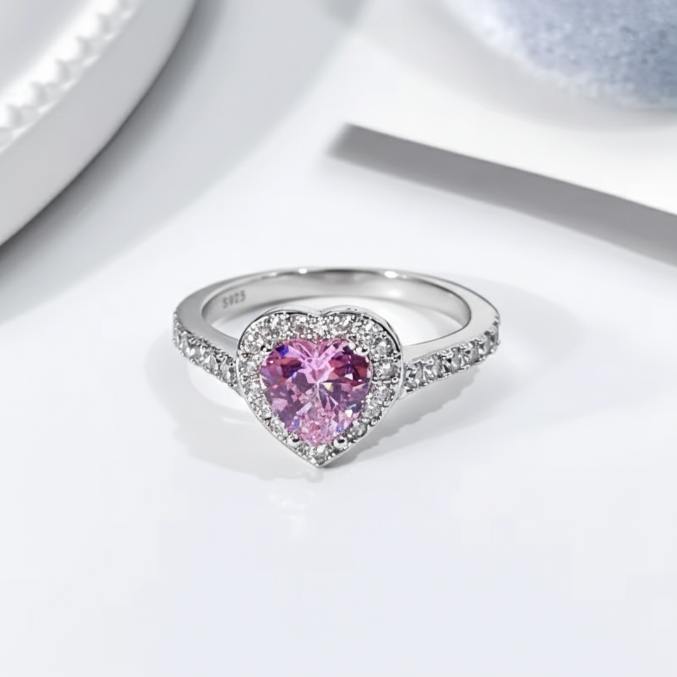 Rosé d’Amour Ring S925 Silber