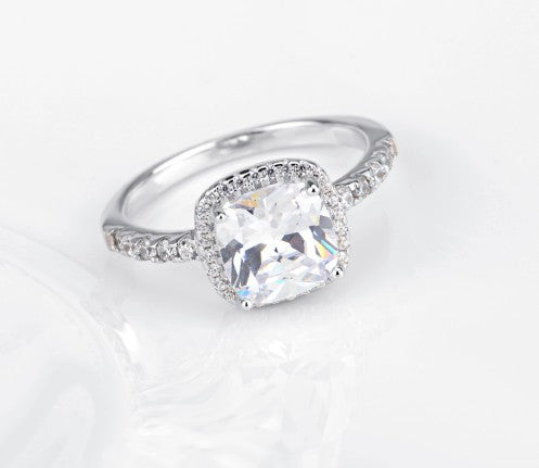 Lumière Moissanit-Ring S925 Silber