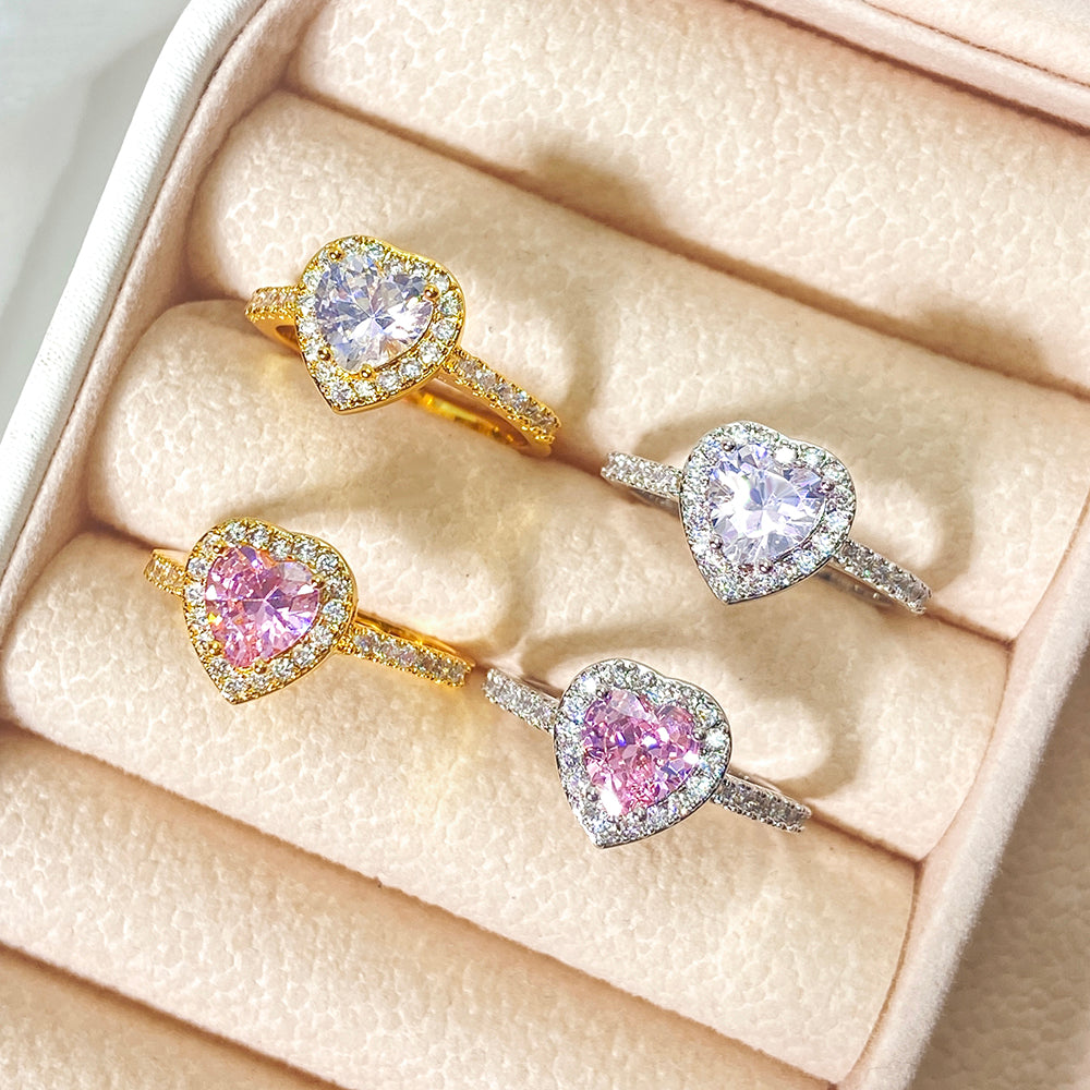 Rosé d’Amour Ring S925 Silber