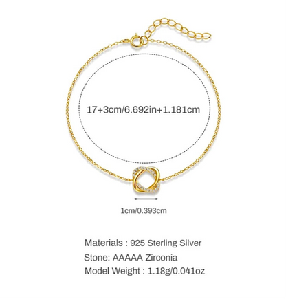 Viola S925 Silber Armband