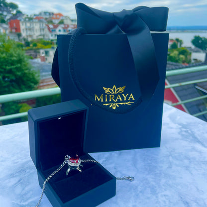 Bloodbound Heart – Ring- & Armband-Set aus 18K vergoldetem Edelstahl
