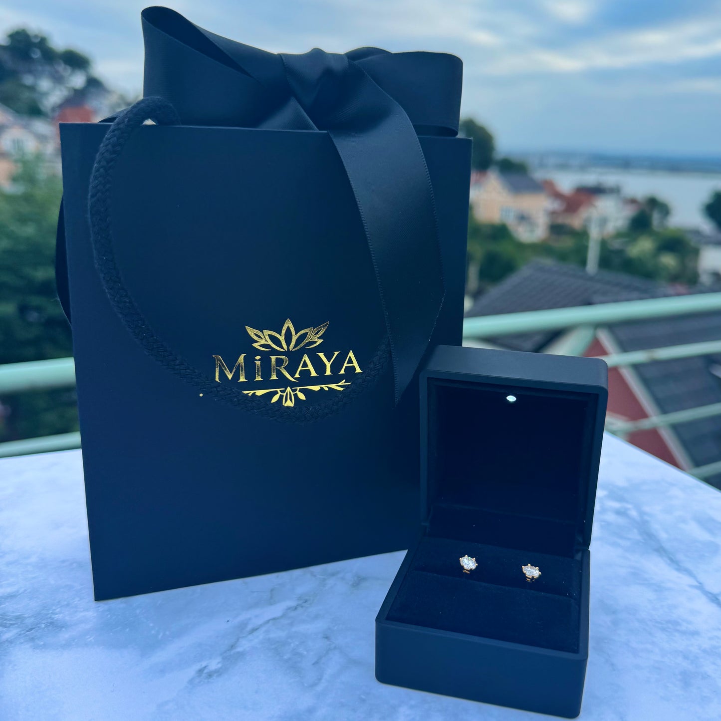 Soléa Moissanite – S925 Ohrstecker