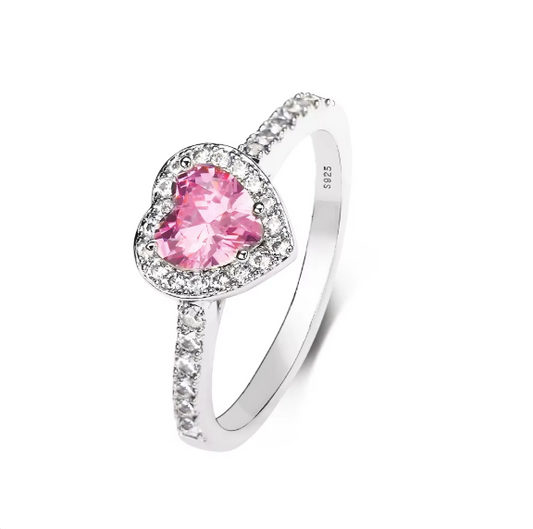 Rosé d’Amour Ring S925 Silber