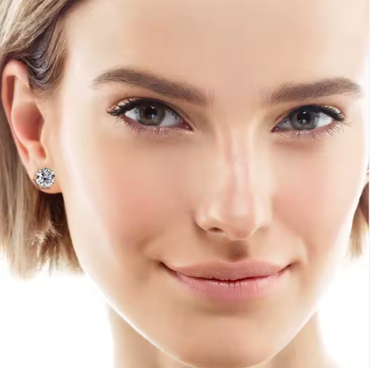 Soléa Moissanite – S925 Ohrstecker